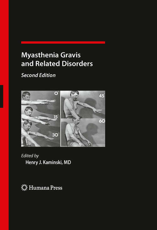 Book cover of Myasthenia Gravis and Related Disorders