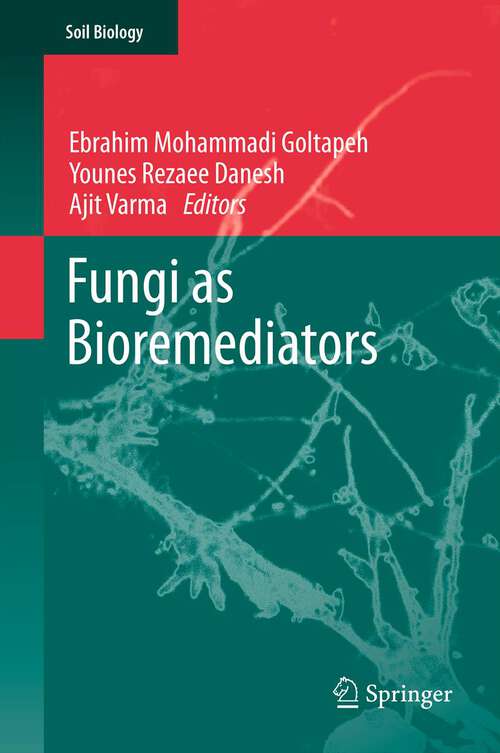 Book cover of Fungi as Bioremediators