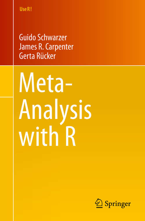 Book cover of Meta-Analysis with R