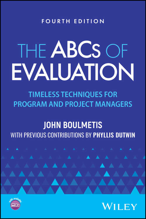 Book cover of The ABCs of Evaluation: Timeless Techniques for Program and Project Managers