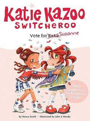 Book cover of Vote for Suzanne