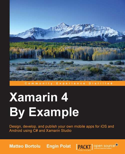 Book cover of Xamarin 4 By Example