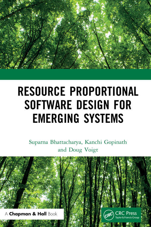 Book cover of Resource Proportional Software Design for Emerging Systems