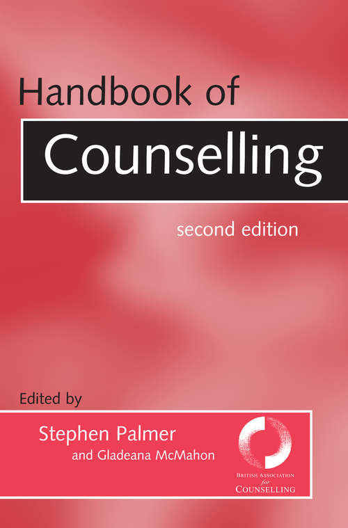 Book cover of Handbook of Counselling (2)