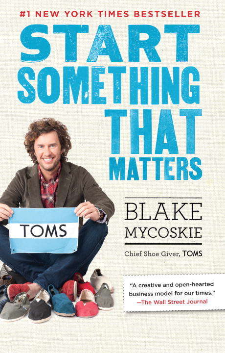 Book cover of Start Something That Matters