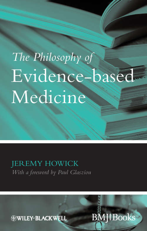 Book cover of The Philosophy of Evidence-based Medicine