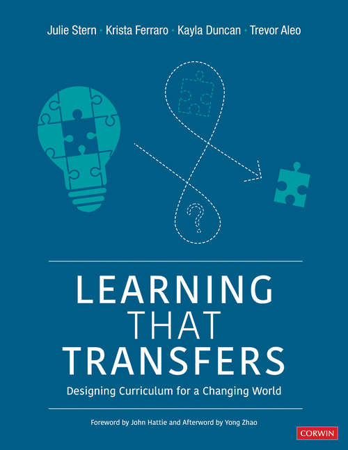 Book cover of Learning That Transfers: Designing Curriculum for a Changing World (Corwin Teaching Essentials)