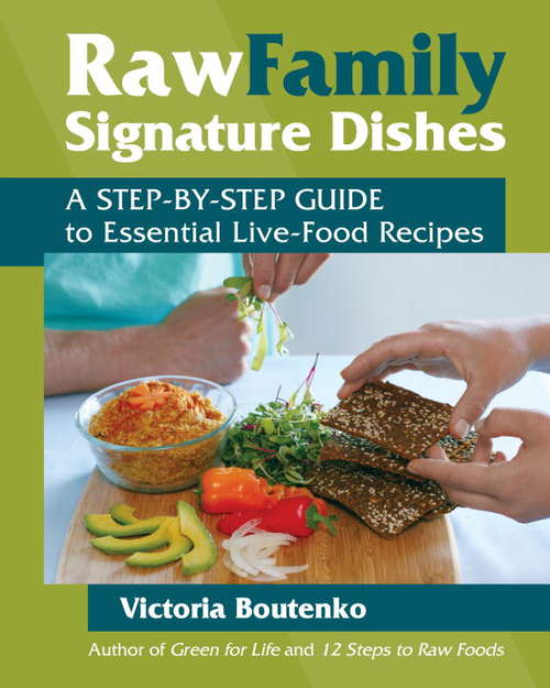 Book cover of Raw Family Signature Dishes