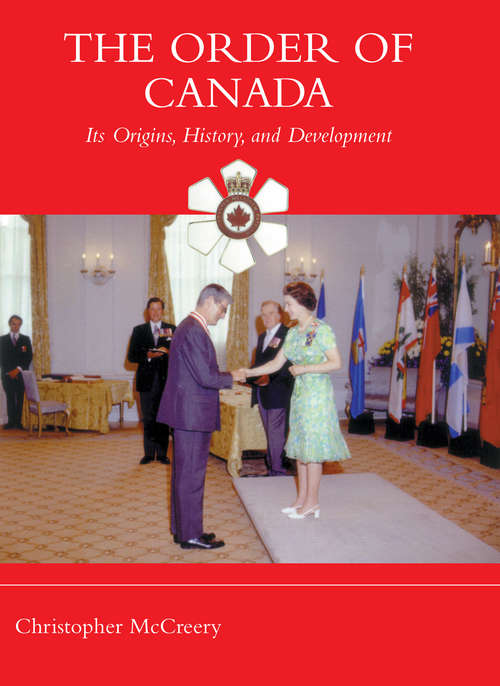 Book cover of The Order of Canada