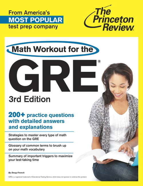 Book cover of Math Workout for the GRE, 3rd Edition