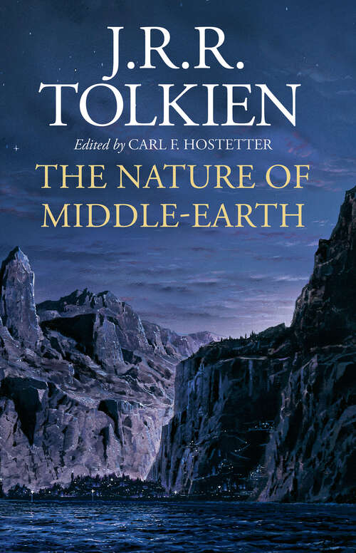 Book cover of The Nature of Middle-earth