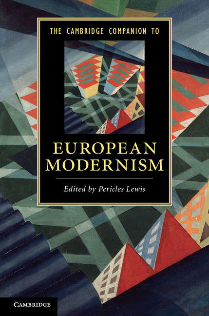 Book cover of The Cambridge Companion to European Modernism