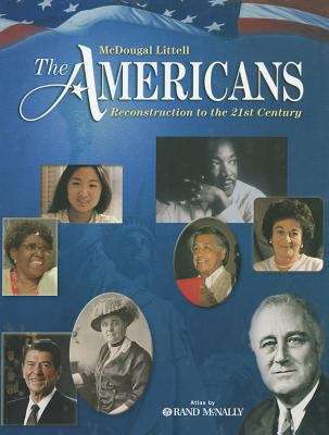 Book cover of The Americans: Reconstruction to the 21st Century