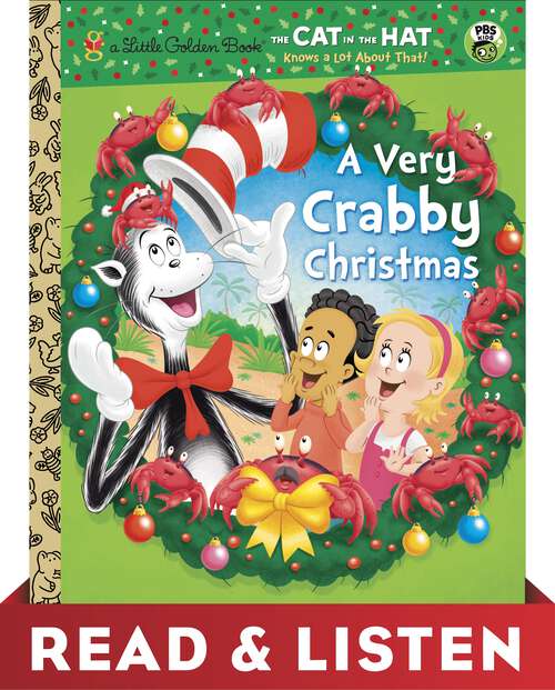 Book cover of A Very Crabby Christmas (Little Golden Book)