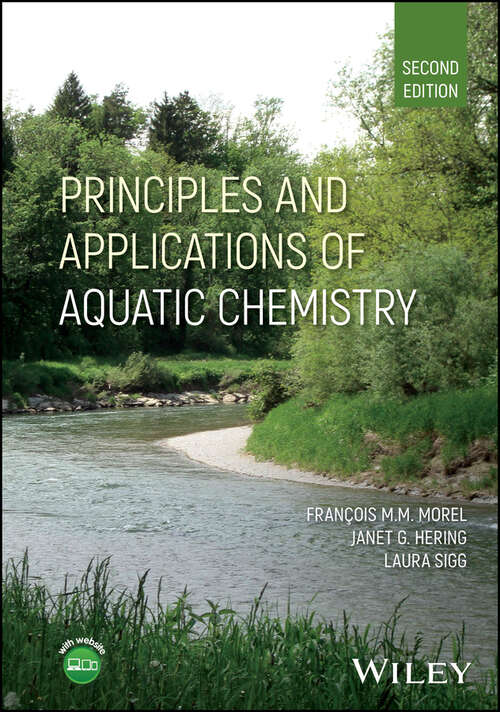 Book cover of Principles and Applications of Aquatic Chemistry