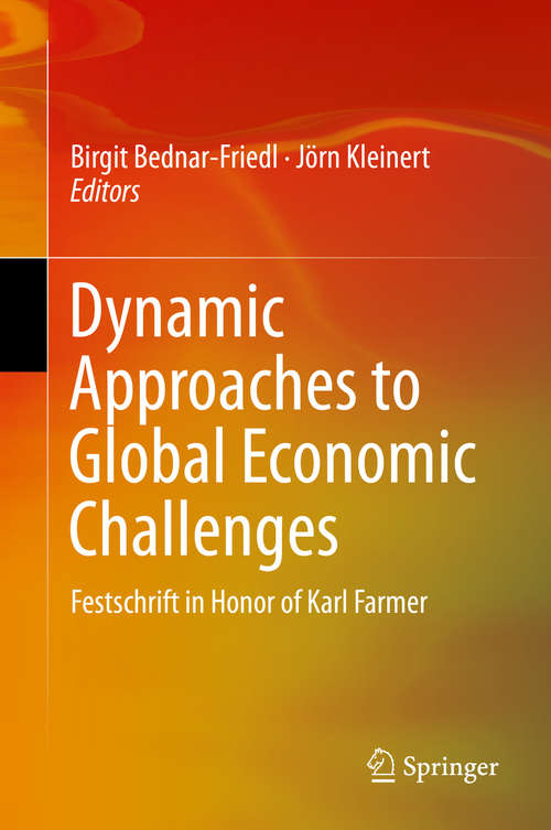 Book cover of Dynamic Approaches to Global Economic Challenges