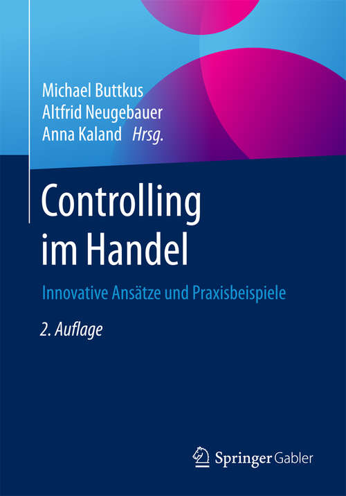 Book cover of Controlling im Handel: Innovative Ansätze und Praxisbeispiele