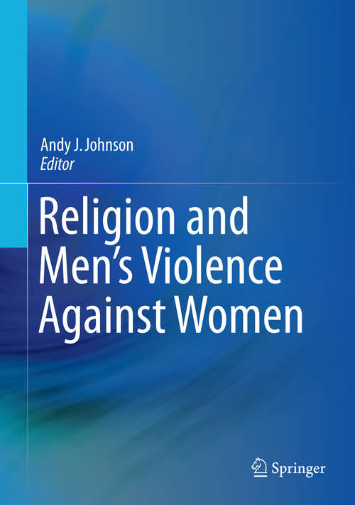 Book cover of Religion and Men's Violence Against Women