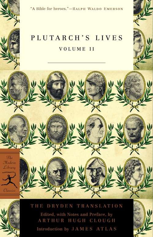 Plutarch's Lives, Volume 2: Volume Ii: Large Print