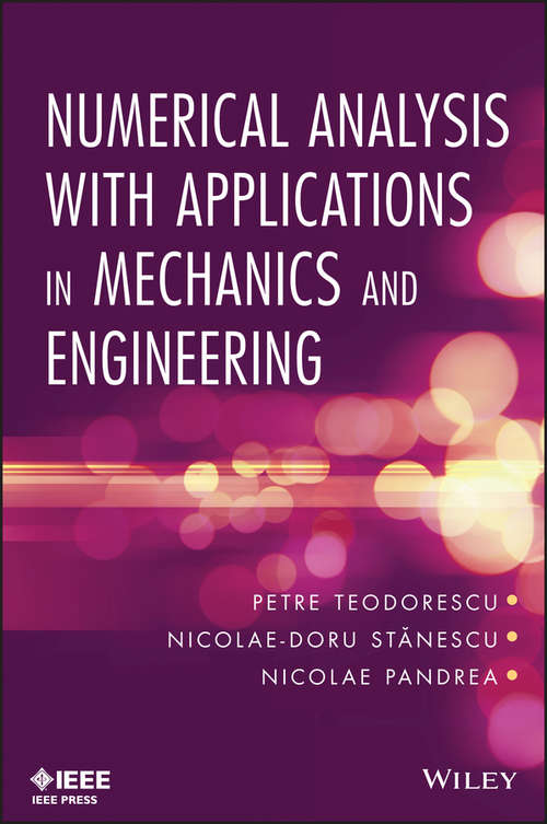 Book cover of Numerical Analysis with Applications in Mechanics and Engineering