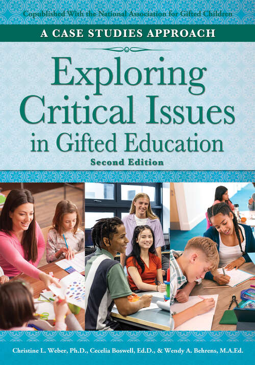 Book cover of Exploring Critical Issues in Gifted Education: A Case Studies Approach (2)