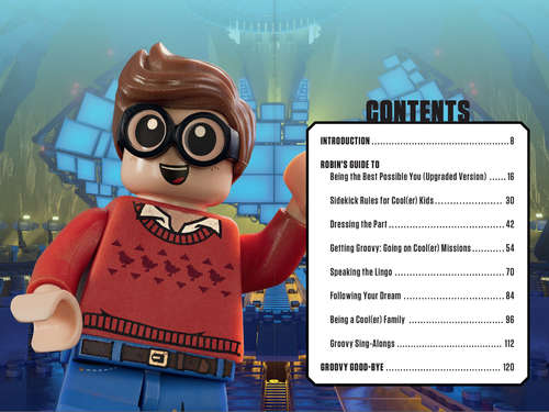 Book cover of Robin's Guide to Being Cool(er) (LEGO Batman Movie)