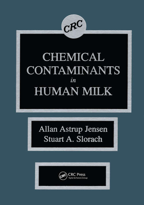 Book cover of Chemical Contaminants in Human Milk (1)