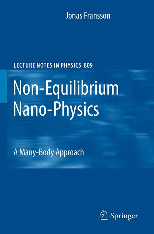 Book cover of Non-Equilibrium Nano-Physics: A Many-Body Approach