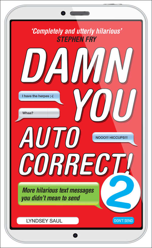 Book cover of Damn You, Autocorrect!