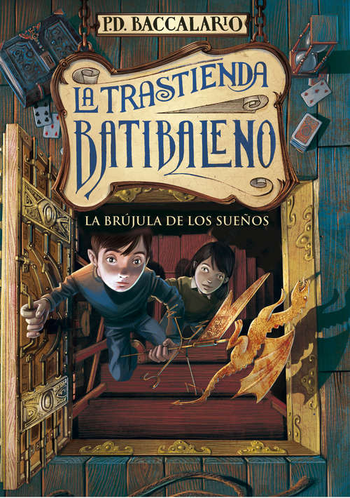 Book cover of La brújula de los sueños (La trastienda Batibaleno #2)