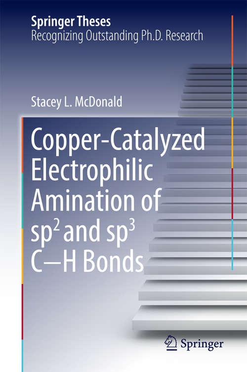 Book cover of Copper-Catalyzed Electrophilic Amination of sp2 and sp3 C--H Bonds