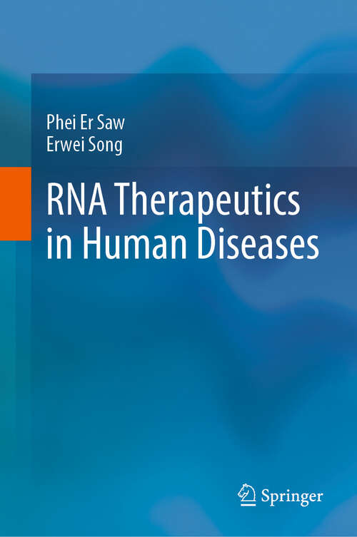 Book cover of RNA Therapeutics in Human Diseases