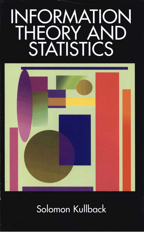 Book cover of Information Theory and Statistics