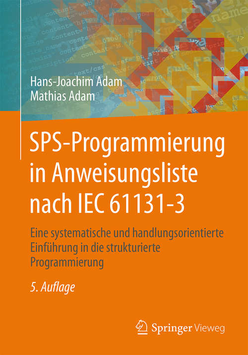 Book cover of SPS-Programmierung in Anweisungsliste nach IEC 61131-3