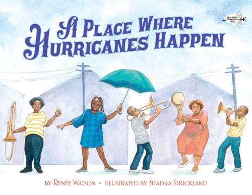 Book cover of A Place Where Hurricanes Happen