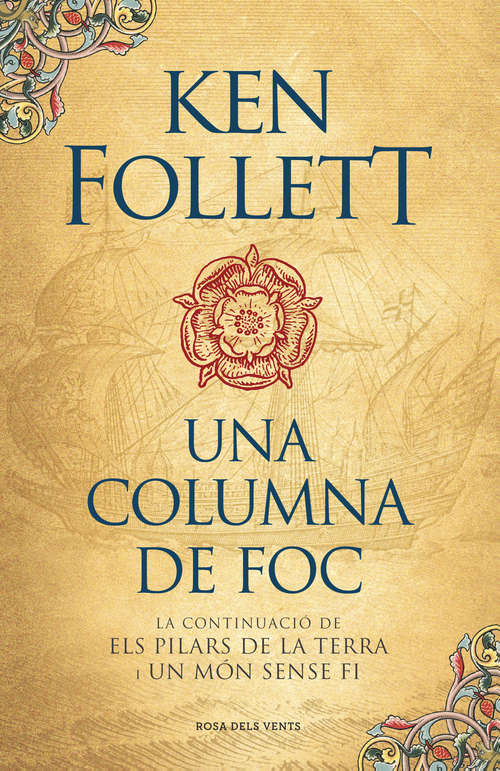 Book cover of Una columna de foc (Saga Els pilars de la Terra 3)
