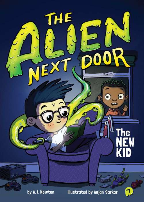 Book cover of The New Kid (The Alien Next Door #1)