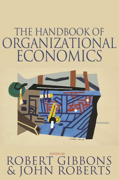 Book cover of The Handbook of Organizational Economics