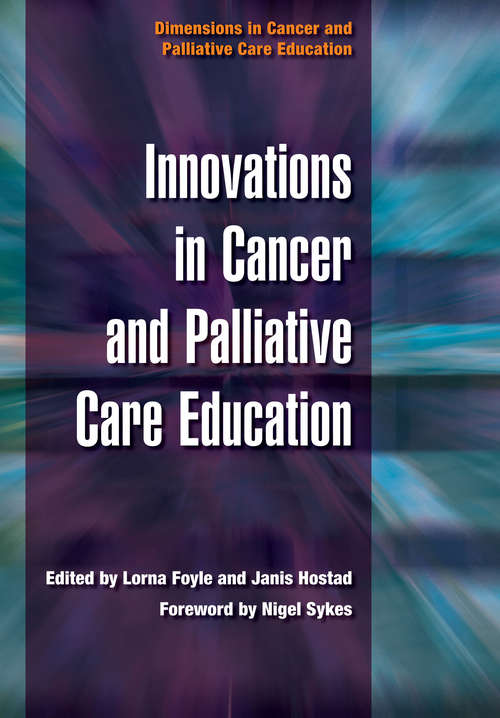 Innovations in Cancer and Palliative Care Education: v. 4, Prognosis