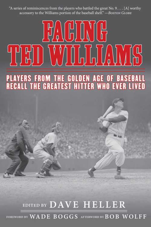 Book cover of Facing Ted Williams