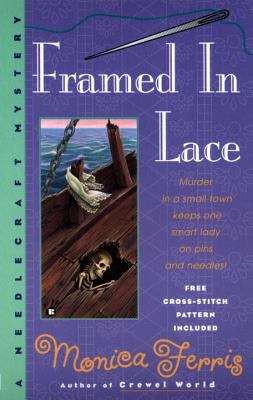 Book cover of Framed in Lace (Needlecraft Mysteries #2)