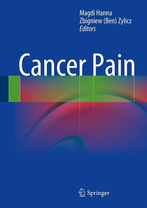 Book cover of Cancer Pain
