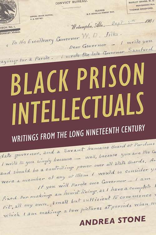Book cover of Black Prison Intellectuals: Writings from the Long Nineteenth Century (1)