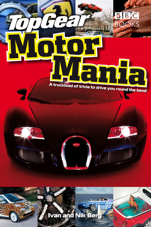 Book cover of Top Gear: Motor Mania