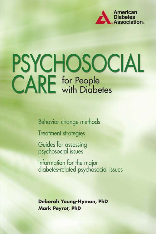 Book cover of Psychosocial Care for People with Diabetes