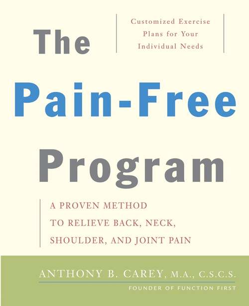 Book cover of The Pain-Free Program