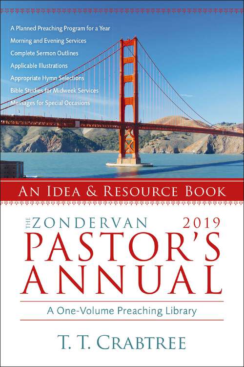 Book cover of The Zondervan 2019 Pastor's Annual: An Idea and Resource Book