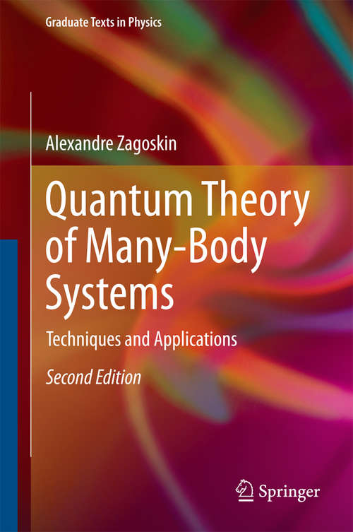 Book cover of Quantum Theory of Many-Body Systems