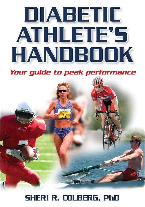 Book cover of Diabetic Athlete's Handbook