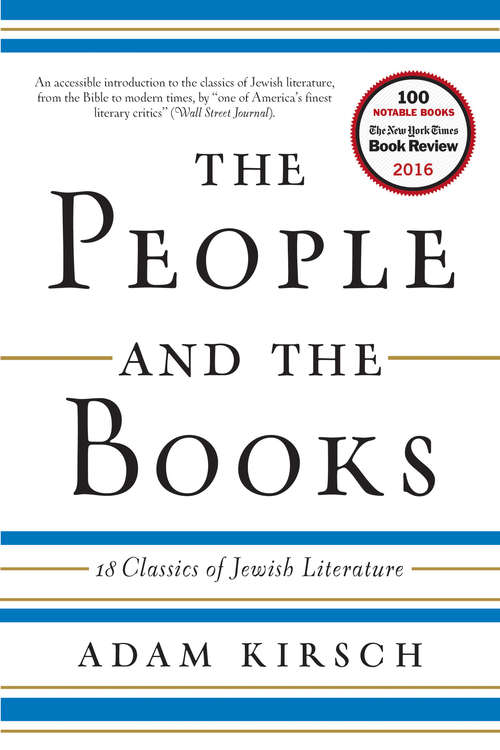 Book cover of The People and the Books: 18 Classics of Jewish Literature